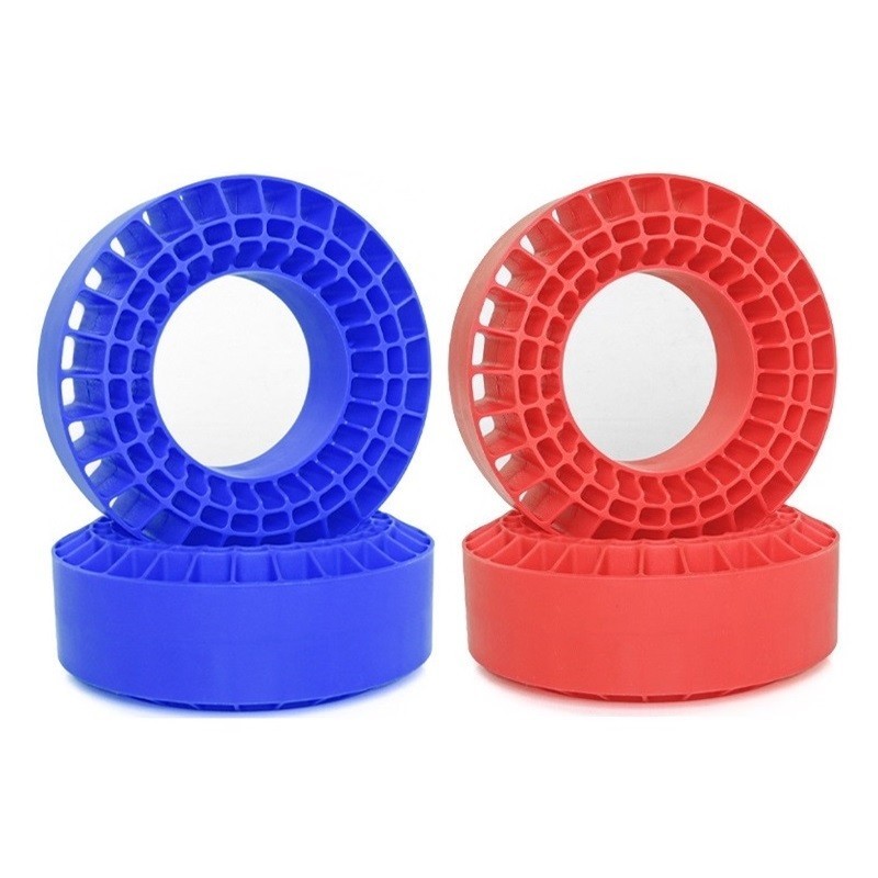 4pcs ยางซิลิโคนใส่โฟม Fit 118-122 มม. (4.75 "OD) 1.9 "ล้อยางสําหรับ 1/10 RC Crawler Rigs TRX4 SCX10 