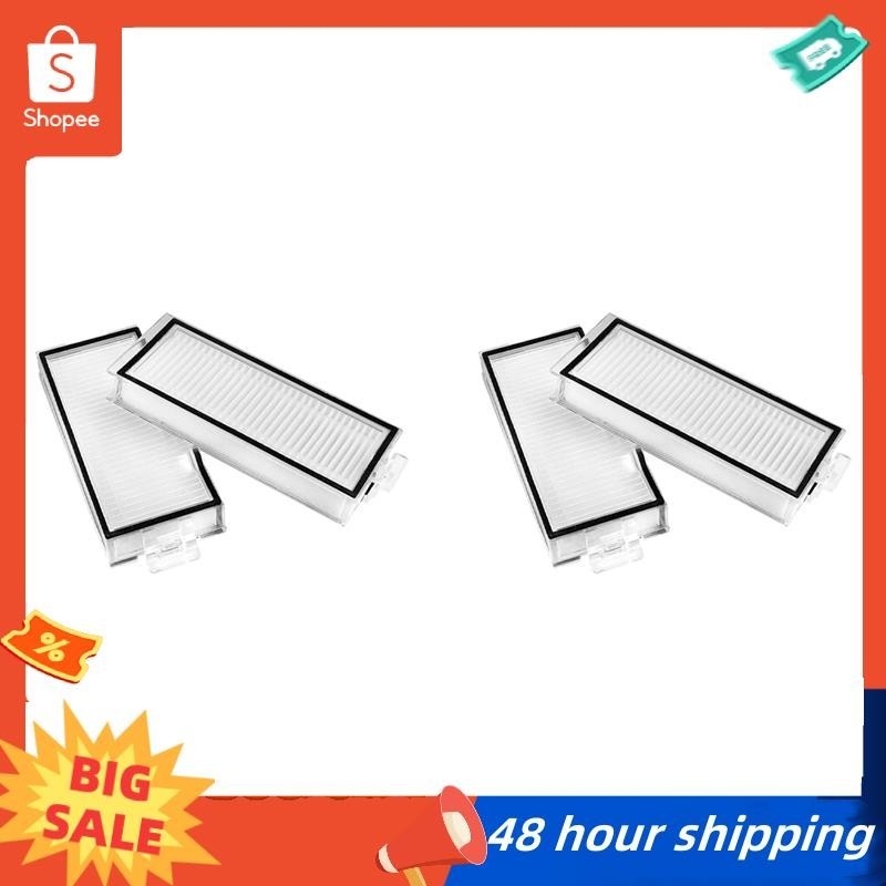 พร้อมสต็อก 4X Washable Filter Hepa สําหรับ Xiaomi Roborock Q7 Max Q7 Max + T8 หุ่นยนต์เครื่องดูดฝุ่น