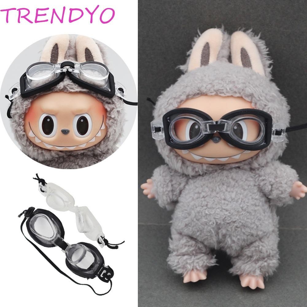 Trendyo Labubu Time Glasses, อุปกรณ์เสริมตุ๊กตาแว่นตาดําน้ํา Labubu Doll แว่นตาขนาดเล็ก, แว่นตาว่ายน้ําขนาดเล็ก แฟชั่นขนาดเล็ก|ตุ๊กตา บีเจดี แว่นตา ของเล่นเด็ก