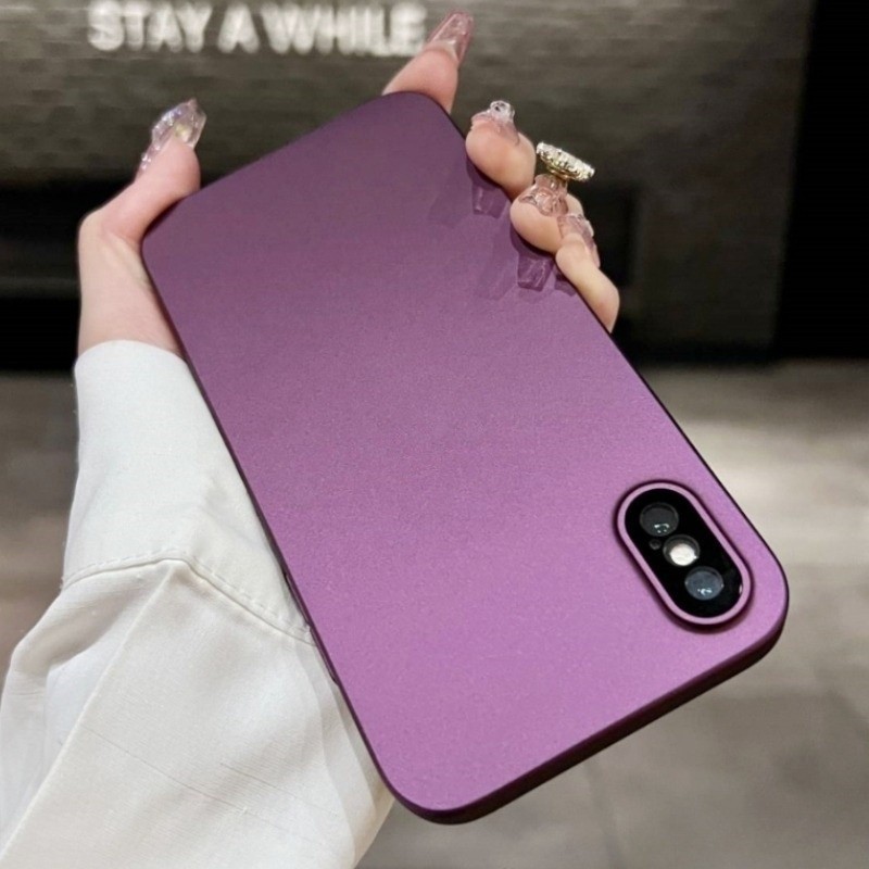 เคสโทรศัพท ์ PC แบบบางและกันกระแทกเป ็ นพิเศษเหมาะสําหรับ iPhone 7Plus 8plus X XS XR XS Max 11 Pro Max