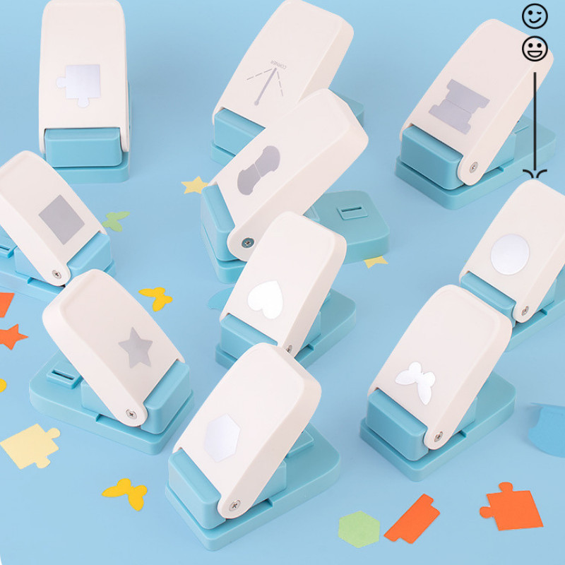 เครื่องเจาะกระดาษ ที่เจาะกระดาษ รูปทรงต่างๆ ที่ตัดกระดาษ ที่ปั๊มกระดาษรูปทรง กระดาษ พร้อมส่ง - รูปที่ 2