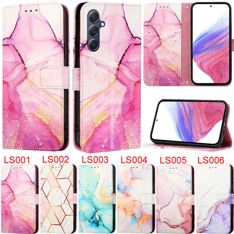 SAMSUNG หรูหราสําหรับsamsung Galaxy A55 5G A35 A15 M15 M55 M54 A25 5G A54 A34 A23 A33 A53 A73 A52 A72 A12 M12 F12 A52S M14 5G Retroหนังกระเป๋าสตางค์