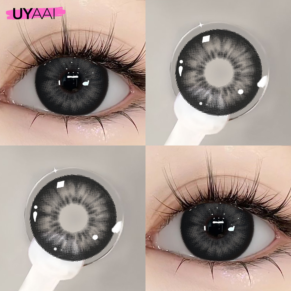 UYAAI 1 คู่คอนแทคเลนส์สี Alice รายเดือน ชุดคอนแทคเลนส์ รายเดือน ปริมาณน้ำ 42% Contact Lens 14.5mm