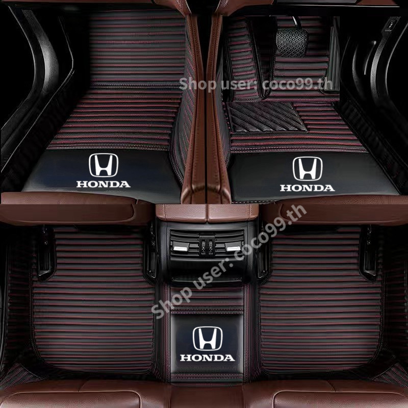 Honda City GM2 GM6 City RS Hybrid GN2,City Hatchback พรมรถยนต์ขวาขับรถรถหนังพรมปูพื้นรถ