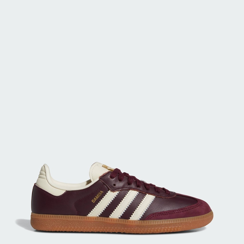 adidas ไลฟ์สไตล์ รองเท้า Samba OG Unisex สีแดงเบอร์กันดี ID0477