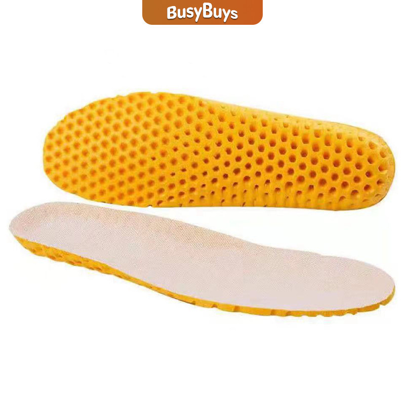 B.B. พื้นรองเท้าดูดซับแรงกระแทก เพื่อสุขภาพ ป้องกันอาการปวดเท้า Shoes Insole