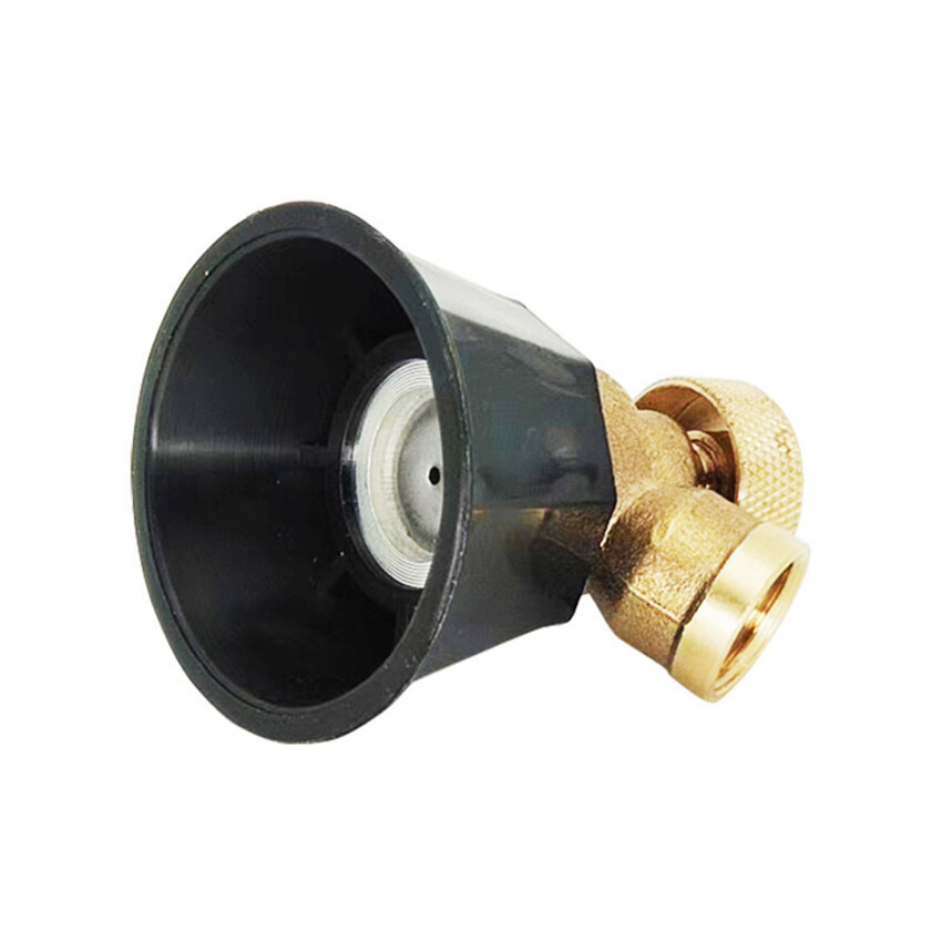 หัวพ่นยา**รุ่นมินิ**หัวพ่นละออง หัวพ่นยาทองเหลือง ปรับละอองได้ สำหรับต่อก้านพ่นยา High Pressure Brass Fog Misting Nozzle