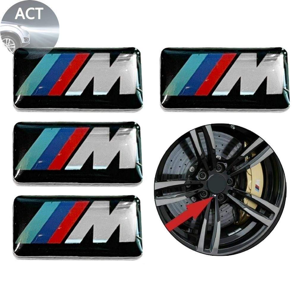 สติ๊กเกอร์ล้อแม็ก M Tec Sport Badge คุณภาพระดับพรีเมียม ปรับแต่งล้อของคุณ