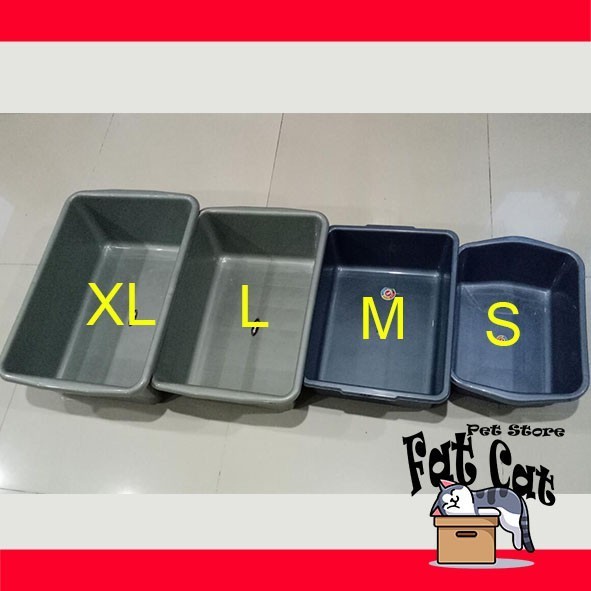 CAT SAND BOX / HAMSTER / LITTER BOX / ใหญ่ / เล็ก /