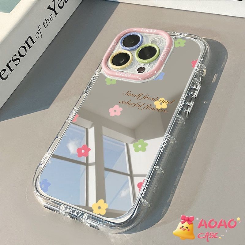 ฤดูใบไม้ผลิดอกไม้สดเล็ก ๆ นุ่มนวล เคสไอโฟน 7Plus 13 11 15 14 12 Pro Max XR X XS Max 14 8 15 Plus SE 2020