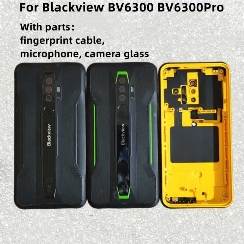 For Blackview BV6300Pro BV6300 Back cover Mobile phone case with fingerprint cable Microphone came