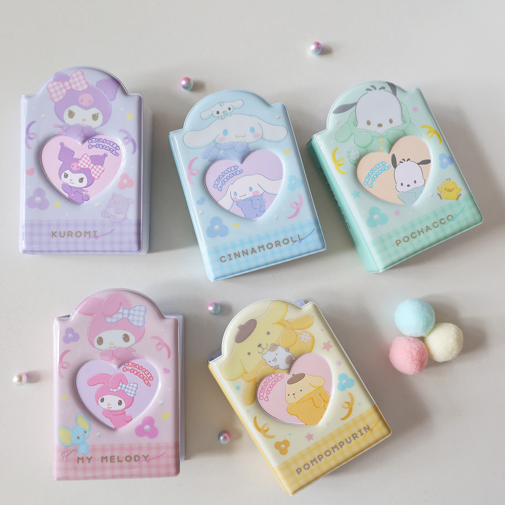Galicici Sanrio อัลบั้มการ์ตูนน่ารัก/Kuromi Melody การ์ดขนาดเล็ก 3 นิ้ว Star Chasing อัลบั้มเก็บโพลารอยด์