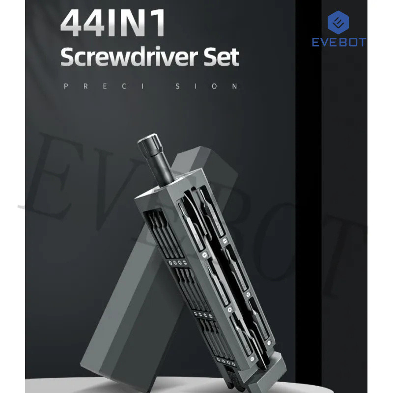 อีบอท มัลติฟังก์ชั่แรงบิดสูง44ใน1/25ใน1ชุดไขควงแม่เหล็กชุดไขควงแม่นยําชุดเครื่องมือซ่อมแซมสําหรับแล็ปท็อปคอมพิวเตอร์โทรศัพท์ แมคบุค แว่นตานาฬิกาแว่นกันแ
