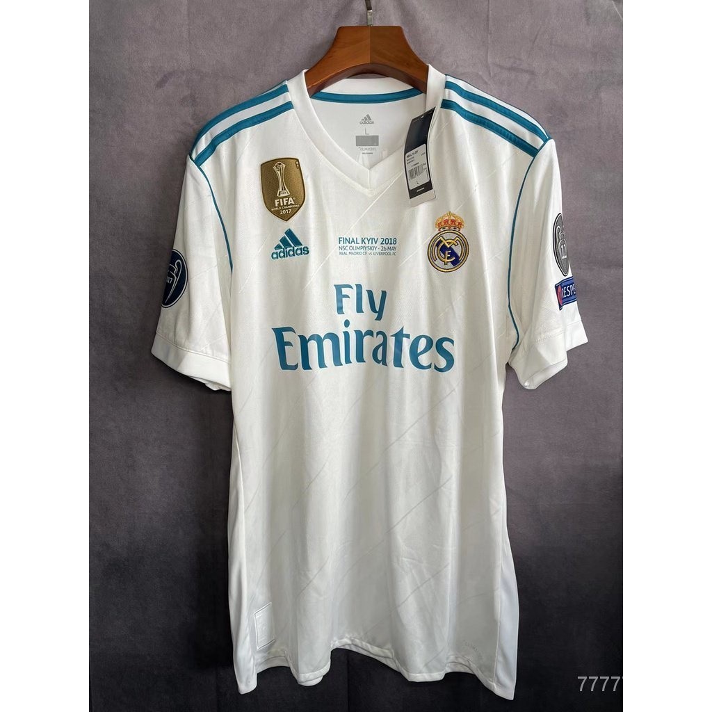 17 18 Real Madrid Home RONALDO #7 เสื้อฟุตบอล
