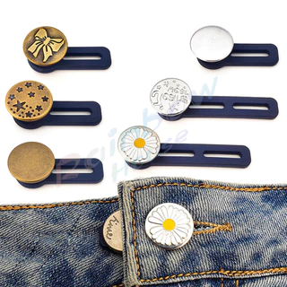 Rainbow กระดุมขยายเอว เพิ่มขนาดรอบเอวกางเกง สายบุฟเฟ่ต์ต้องไม่พลาด jeans buttons