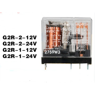รีเลย์ Omron G2R-1 G2R-2 G2R-1A G2R-1-E G2R-1A-E 8pin 5pin Omron
