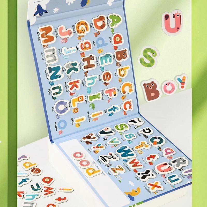หนังสือแม่เหล็กสำหรับเด็ก หนังสือปริศนาสำหรับเด็ก thumbnail 10