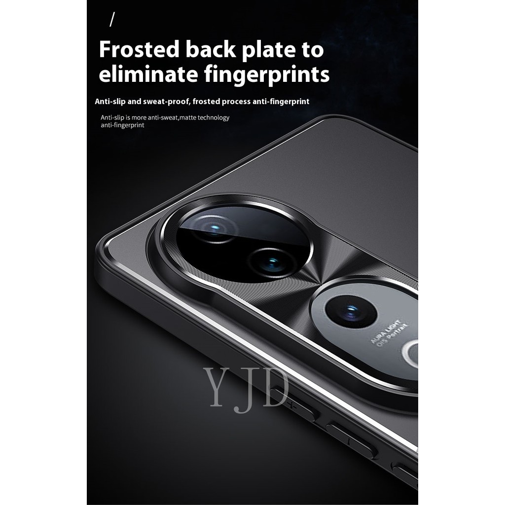 เคสสําหรับ Vivo V40 Pro อลูมิเนียมอัลลอยด์โลหะรวมทุกอย่างเคสโทรศัพท์กันกระแทก - รูปที่ 5