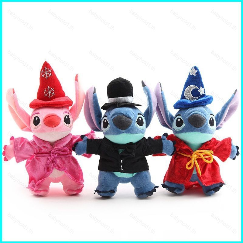 Rt Stitch Angel ตุ๊กตาตุ๊กตาของขวัญสําหรับแฟน Baby Soothing ของเล่นตกแต่งบ้านโยนหมอนตุ๊กตาของเล่นจี้