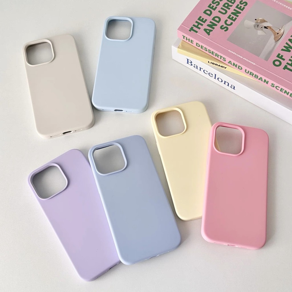 (1-3วันได้) เคสกำมะหยี่ สำหรับ iPHONE 12 13 14 15 Pro Plus Promax 15Promax 14Promax 13Promax เคสลบรอยได้ 024