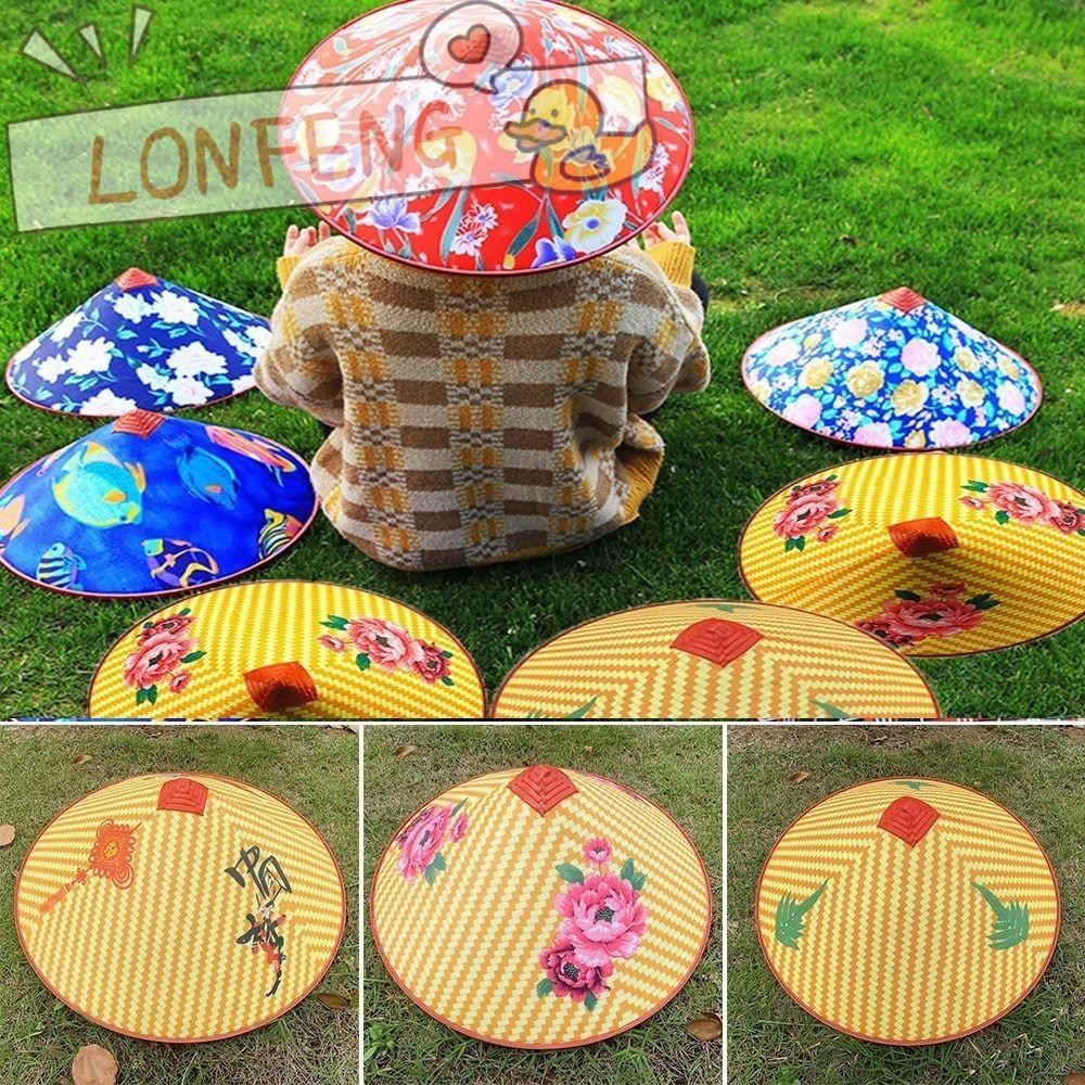 Lonfeng หมวกปอมปอมเม็กซิกัน, ชุดแต่งงาน Muitistyles หมวกกันฝน, หมวกคอสเพลย์ฮาโลวีนสไตล์ฮาวายหมวกกันแดดกลางแจ้ง