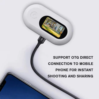 🚚ท้องถิ่น🚚 กล้องปลอกคอสัตว์เลี้ยง ไม่ต้องใช้ Wifi กล้องกีฬาขนาดเล็ก HD 1080P กล้องไร้สาย Choker ปลอกคอสุนัขติดตามพร้อมบันทึกวิดีโอ