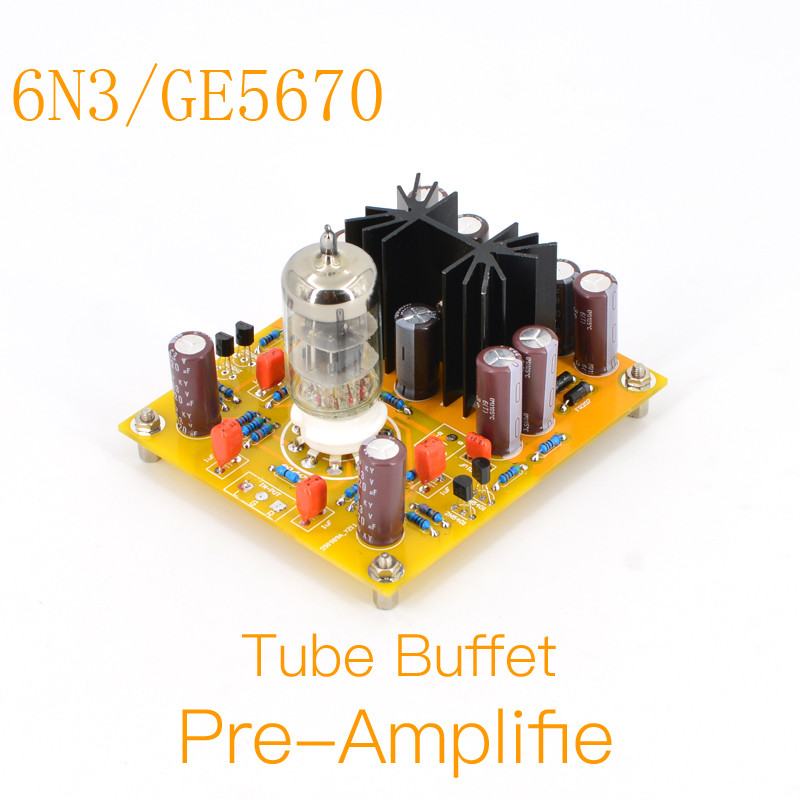 MOFI-6N3/GE5670-Tube Buffer  Pre-Amplifie-DIY KIT