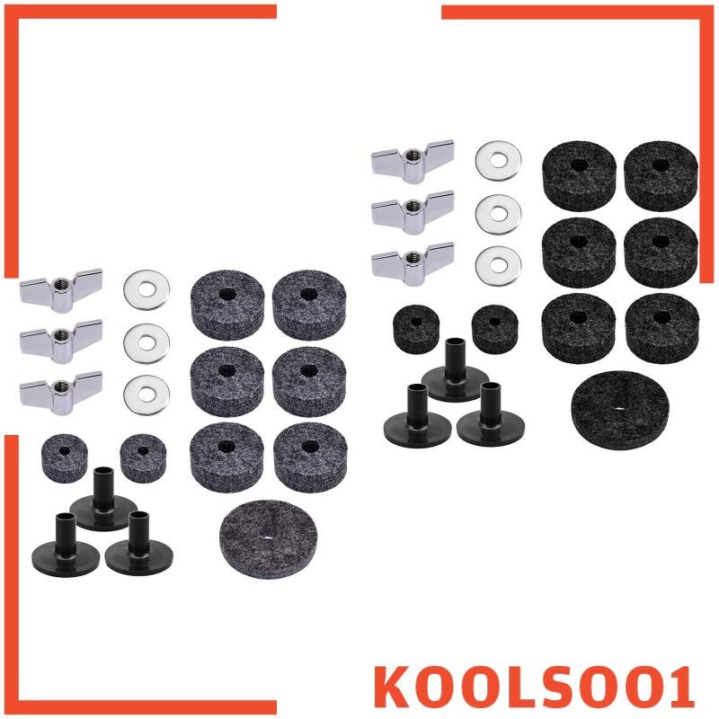 [Koolsoo1] อะไหล่เปลี่ยนกลอง, เครื่องซักผ้า Cymbal, น็อตปีก, เครื่องเพอร์คัชชัน