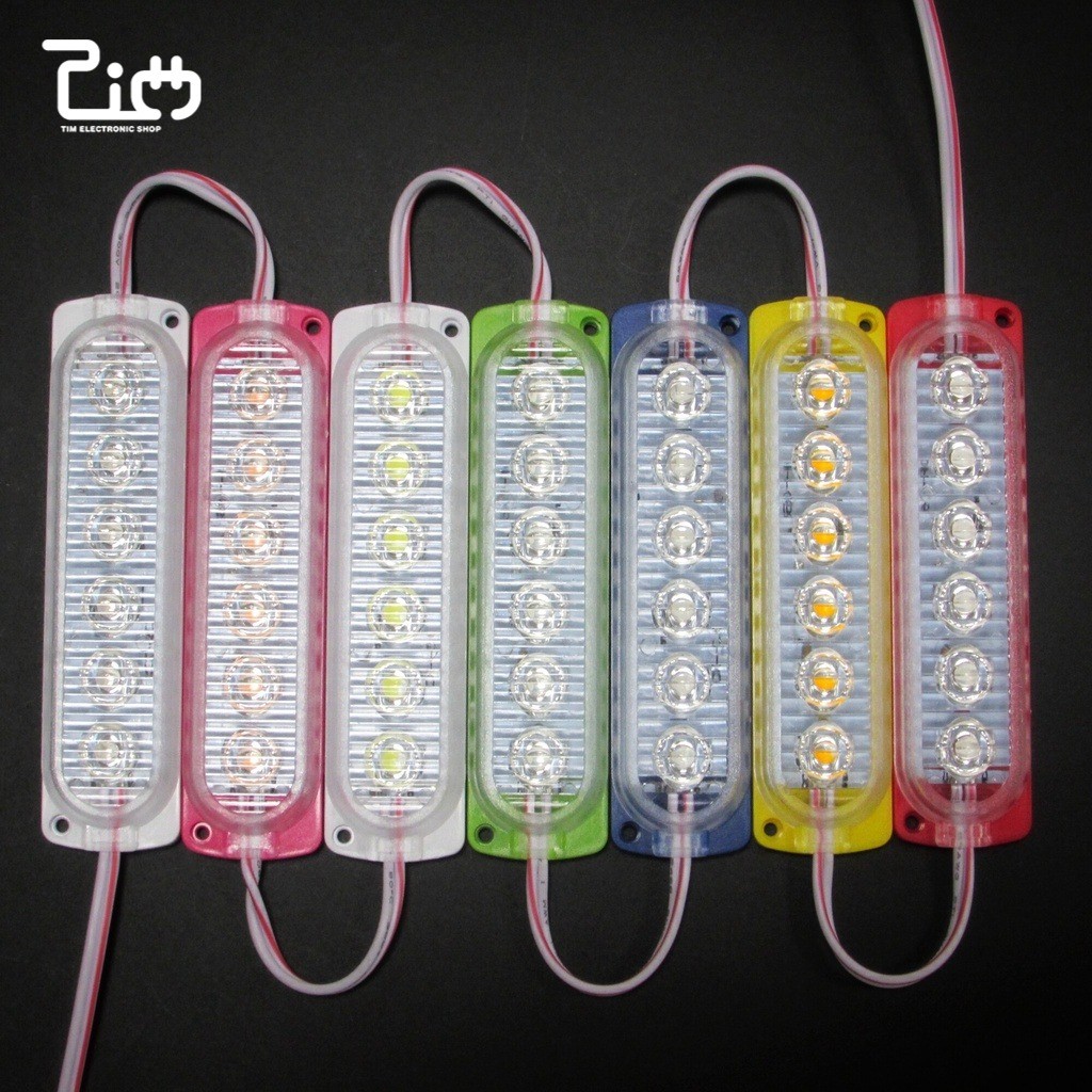 รุ่นทุกประเภท Led 6 ไฟโมดูลสำหรับรถยนต์ 12v 24v