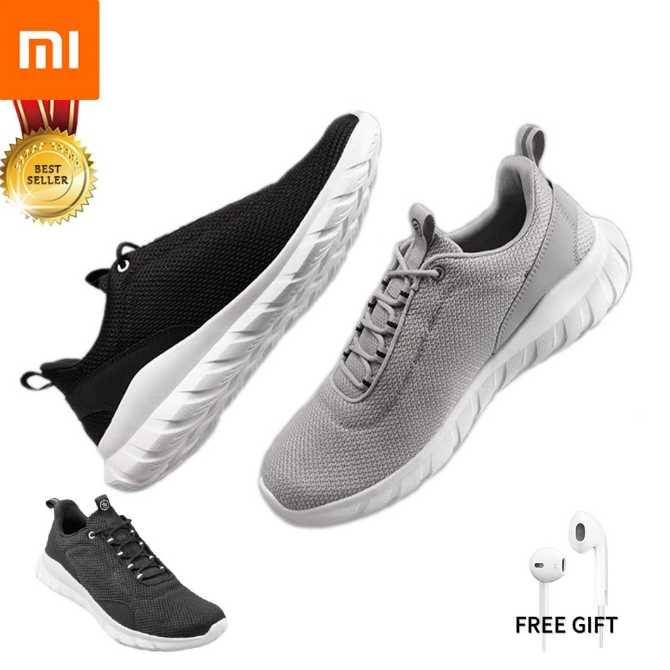 Xiaomi freetie city รองเท้าวิ่งผ้าถักน้ําหนักเบาหูฟังคุณภาพสูงไร้
