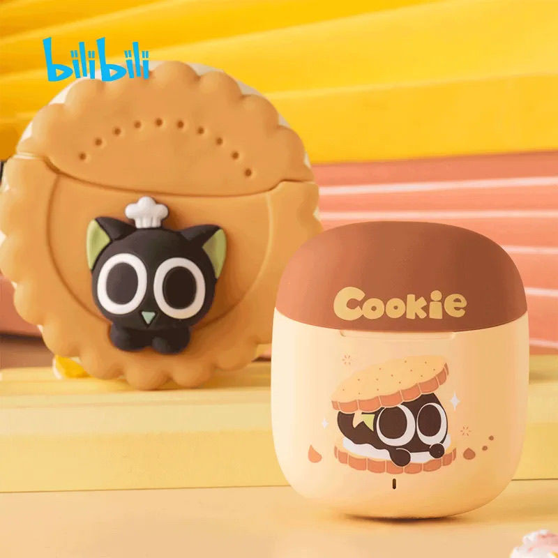 Luo Xiaohei Wars ชุดหูฟัง Rich Caramel Cookie ชุดหูฟังบลูทูธชุดของขวัญ