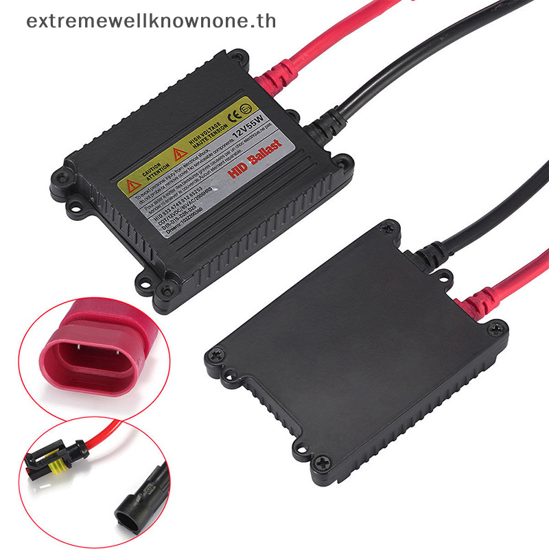 Ewth 55W HID Ballast Digital Slim HID Xenon DC Ballasts เปลี่ยน Universal EWTH