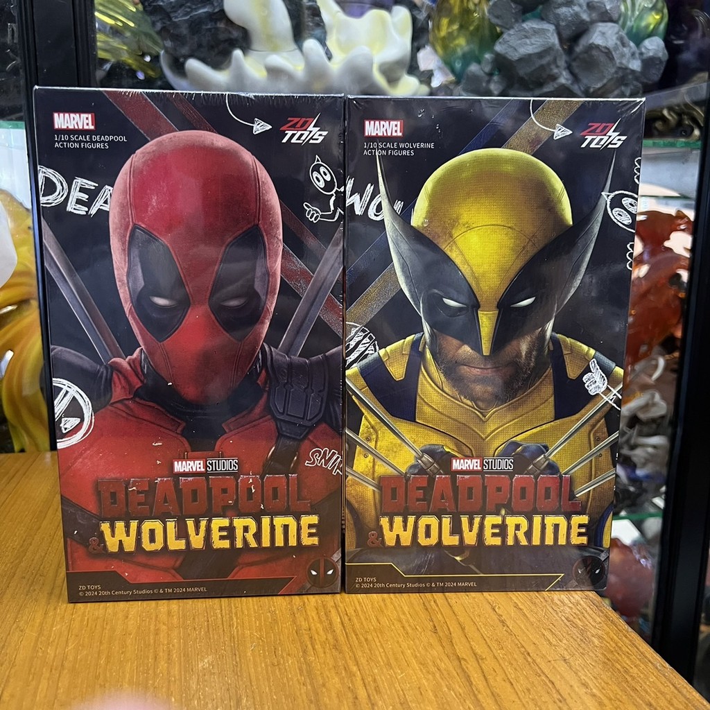 MEGA โมเดล หุ่น Model Deadpool และ Wolverine ZD TOYS เดดพูล วูล์ฟเวอรีน