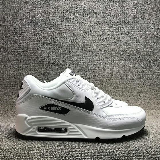 รองเท้าวิ่งผู้ชาย Nike Air Max 90สีดำสีขาว/nw4e รองเท้าวิ่ง6E8Y