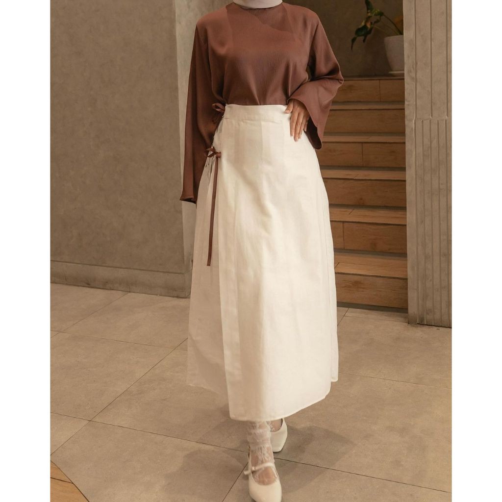 Aro - ALINDRA COQUETTE RIBBON SKIRT