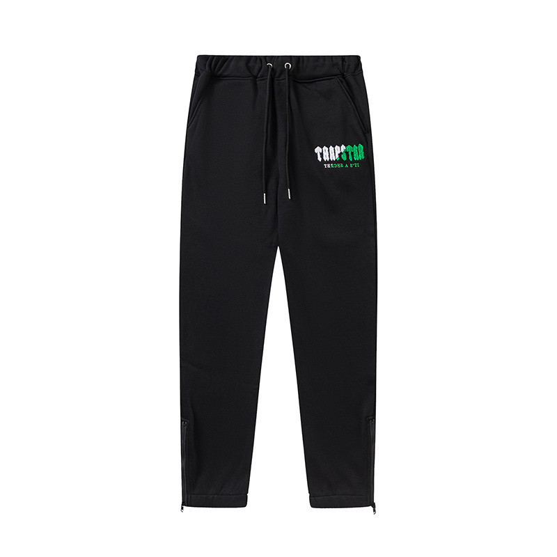 กางเกงปักโลโก้ตัวอักษรอินเทรนด์ Unisex