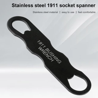ʚɞ Ne ʚɞ อัพเกรดบาร์เรล Bushing ประแจสแตนเลส Spanner เครื่องมือสําหรับทําความสะอาดและซ่อม 1911 เครื่องมือ