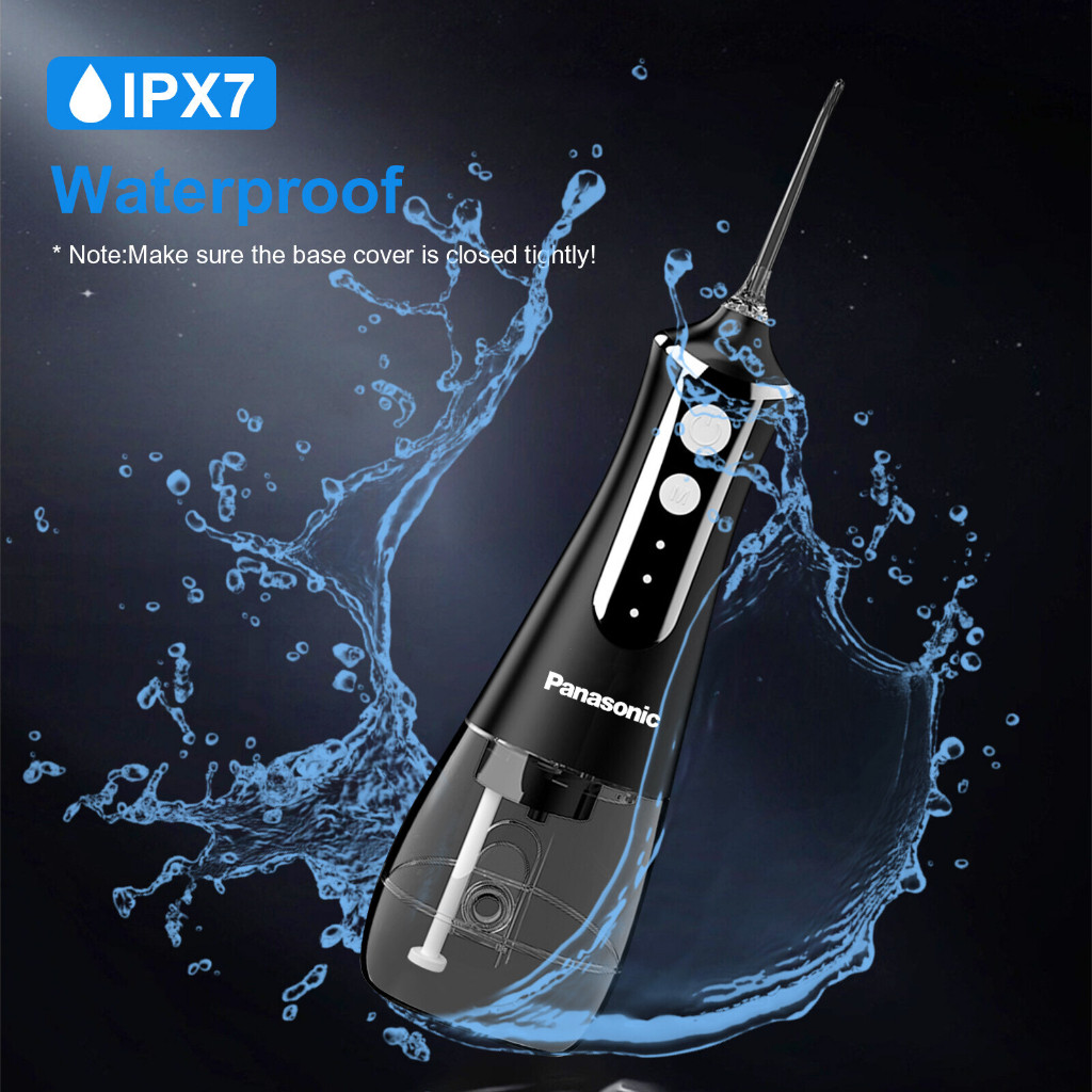(จัดส่งจากกรุงเทพ) Panasonic ไหมขัดฟันพลังน้ำ L10 water flosser น้ำยาทำความสะอาดฟันแบบพกพา 300มล มขัดฟันไฮดรอลิค ช่องปาก - รูปที่ 3