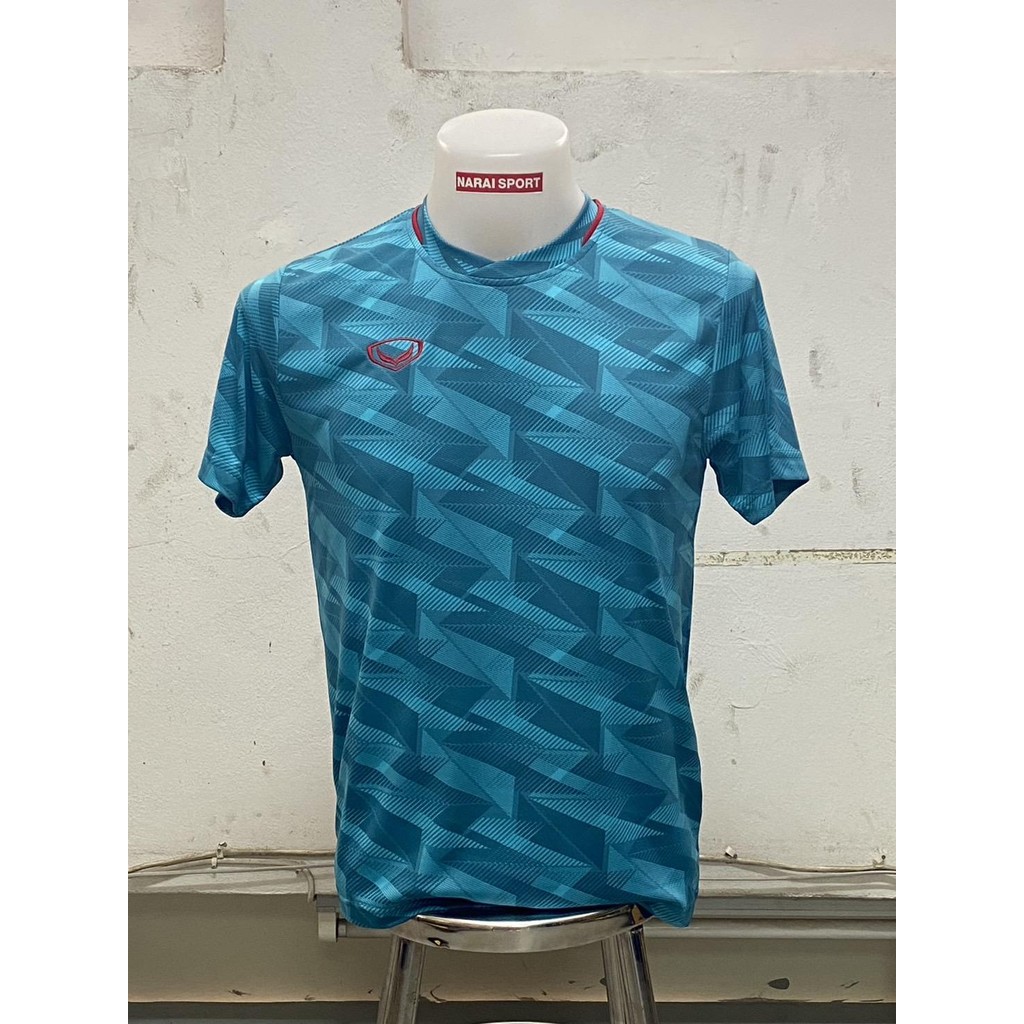 **ของแท้ส่งไว*** 11567 GRAND SPORT เสื้อกีฬา เสื้อวิ่ง เสื้อฟุตบอล ผ้าไมโคร พิมพ์ลาย สีสวยสดใส ไม่ต้องรีด
