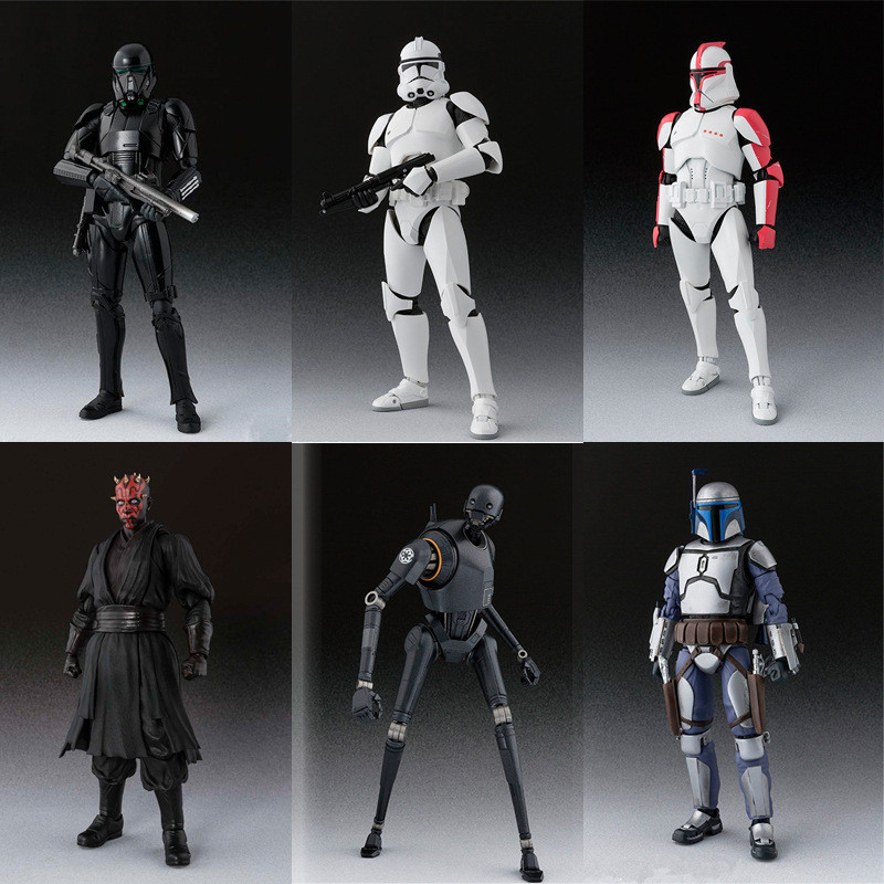 Shf Star Wars Figure Darth Vader Model Toy เคลื่อนย้ายได้