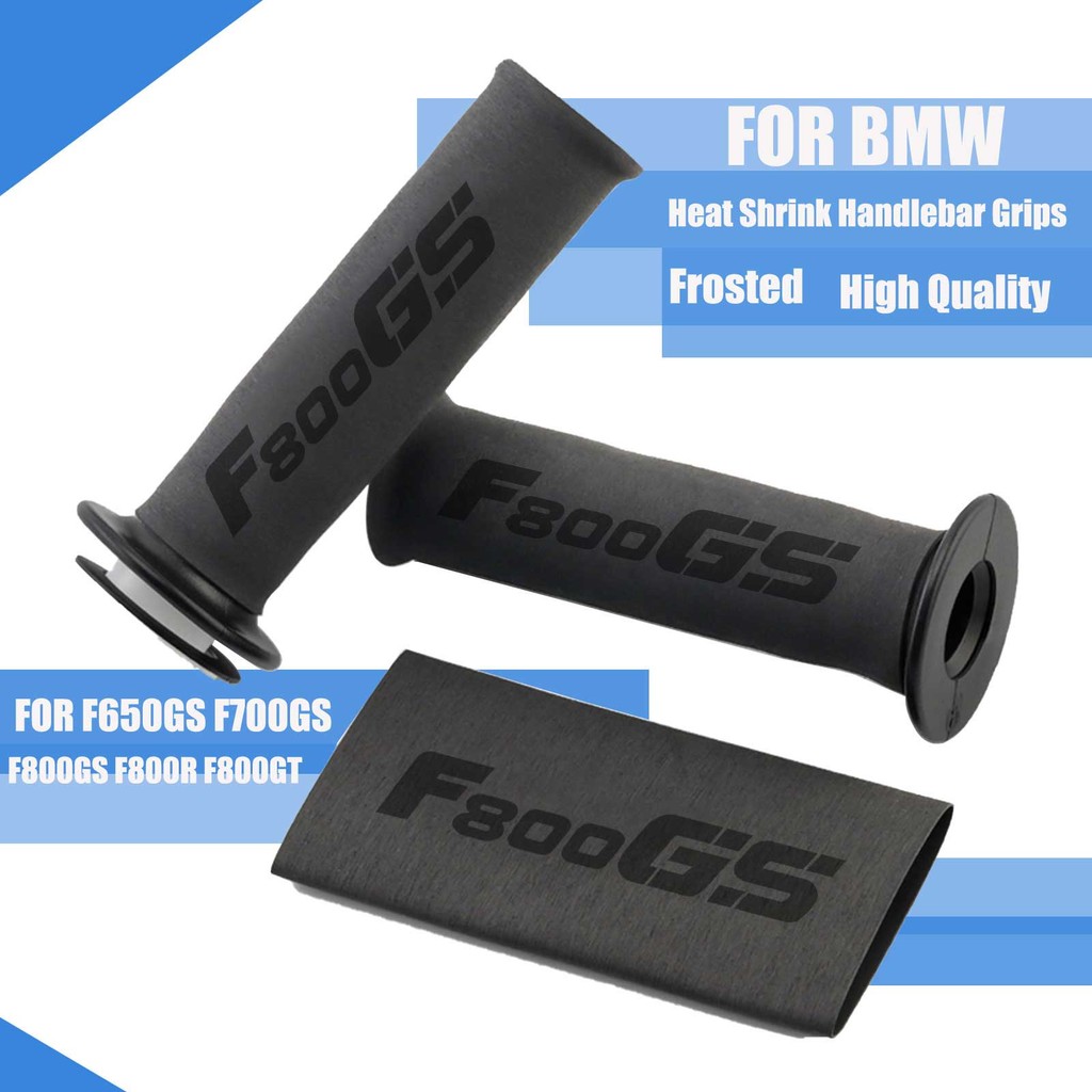 สําหรับ BMW F650GS F700GS F800GS F800R F800GT F850GS F750GS F900R F900X อุปกรณ์เสริมรถจักรยานยนต์ทุกปีความร้อนหด Handlebar Grips