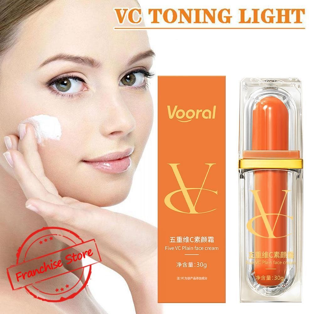 Five Vc Makeup Cream Tone Up Cream Lazy Bb Cream Plain Cc Face Cream N5h4