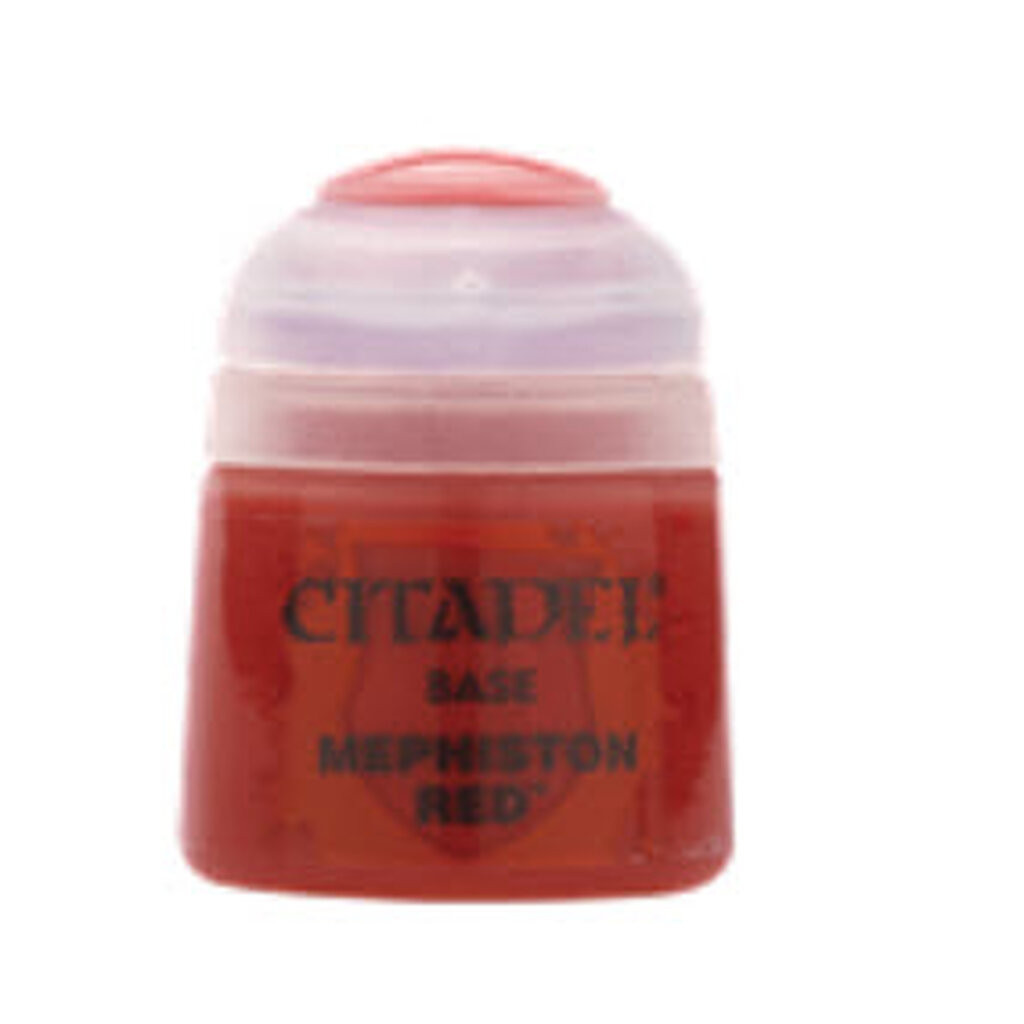 citadel 5011921185931 สีcitadel base mephiston red 12ml. แดง