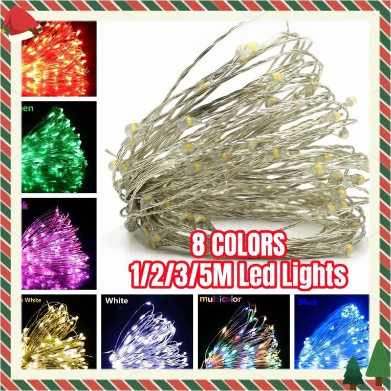 Usb ไฟ LED String Garland 5M กันน้ํา Fairy Light คริสต์มาสงานแต่งงานวันหยุดตกแต่งสวน