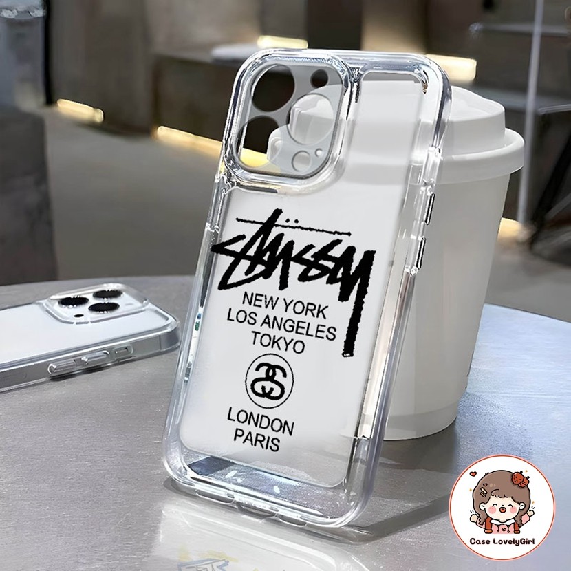 🔥ส่งจากไทย🔥 Trendy brand billiards เคส IPhone 15Promax IP16 11 13 15 14pro Max XR 12 13pro 7P 8P Xs Max โปร่งใส
