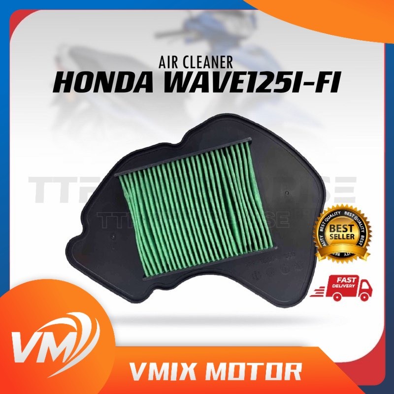 HONDA WAVE125I-FI AIR CLEANER (มาตรฐาน) กรองอากาศ W125I FI WAVE125I FI WAVE125IFI WAVE125 FI
