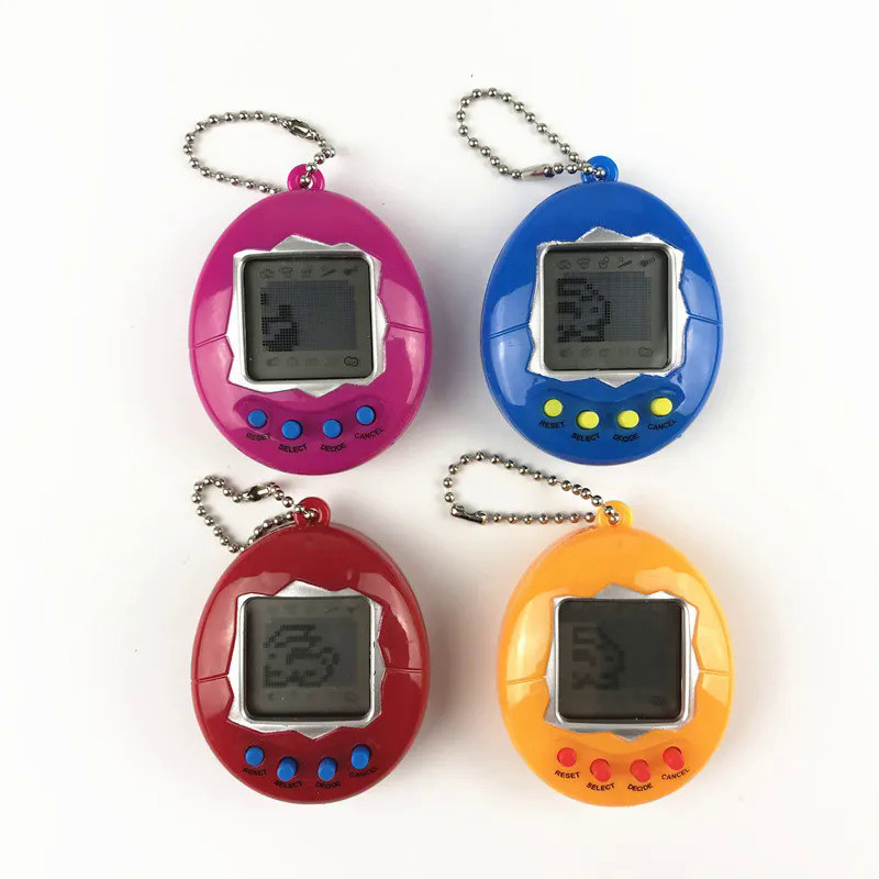 Hot ! Nostalgic 49 Pets In One Virtual Cyber Pet Toy 8 Style Tamagochi Tamagotchi Electronic Pets To