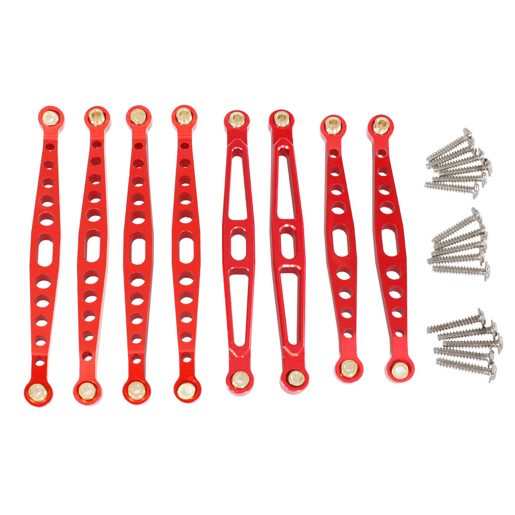 สําหรับ Huangbo ZP1001 ZP1002 ZP1003 ZP1004 ZP1007 08 09 10 RC รถโลหะดึง Rod อัพเกรดพวงมาลัย Linkage