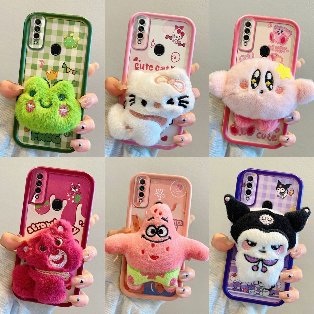 เคส Oppo A31 การ์ตูน Kuromi/Patrick Star/Lots-o-Huggin Bear/Frog/Kirby/Hello Kitty เคสโทรศัพท์ เคสซิลิโคนนุ่ม