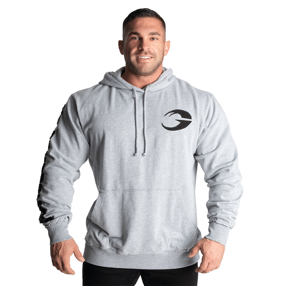 พร้อมฟาง GAP ฟิตเนส Tough Guy ผู้ชายเสื้อกันหนาว Hoodie หลวมการฝึกอบรมชุดโลโก้เรียบง่ายพิมพ์เสื้อแขนยาว 0923